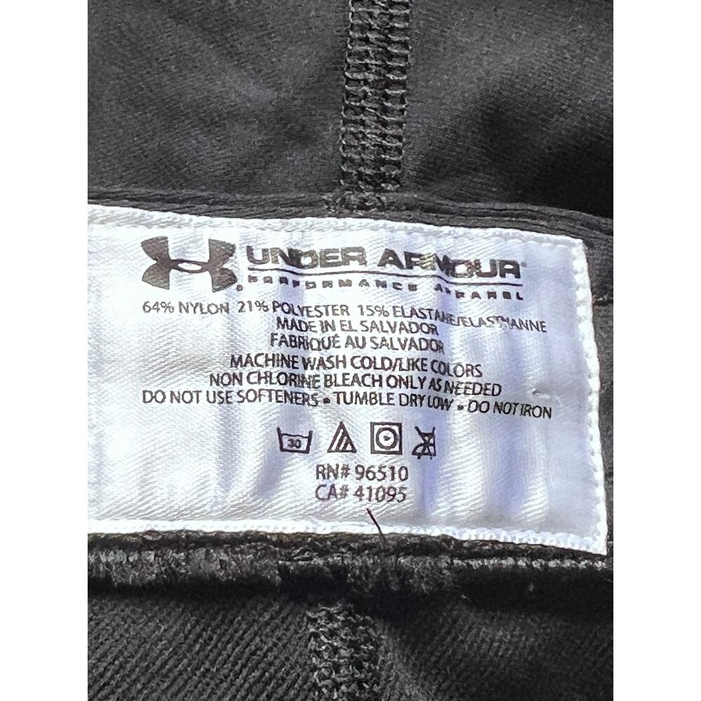 Under Armour ColdGear Women’s Black Leggings XXL Performance Athletic Pants - Picture 4 of 4
